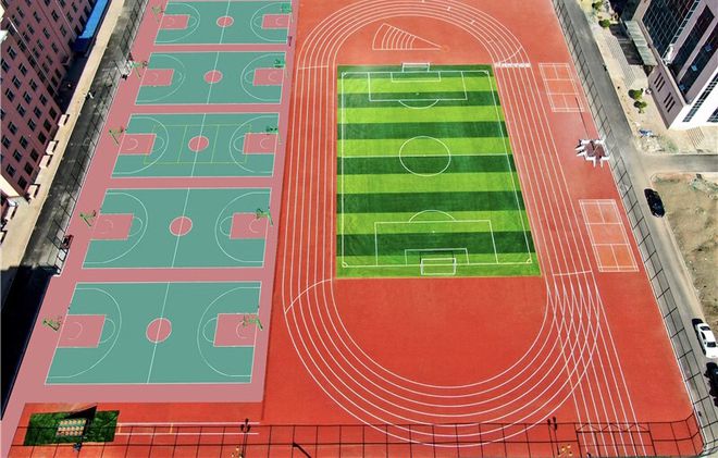 中欧体育app下载安装塑胶跑道建造