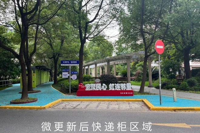 中欧体育坑洼不平“小空间”变身“网红”打卡点罗泾宝虹家园这样做(图3)